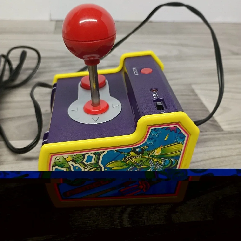 Namco Pac-Man 5-in-1 TV Plug N Play Game Jakks Pacific Arcade 2003 TESTED